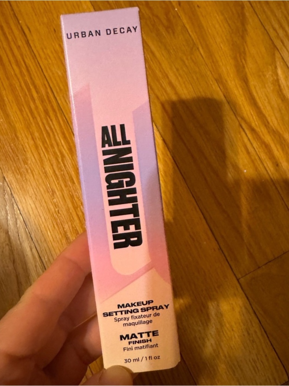Urban Decay All Nighter Makeup Setting Spray Matte Finish